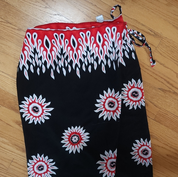 Vintage 90's Elegance Wrap Skirt - Picture 3 of 12